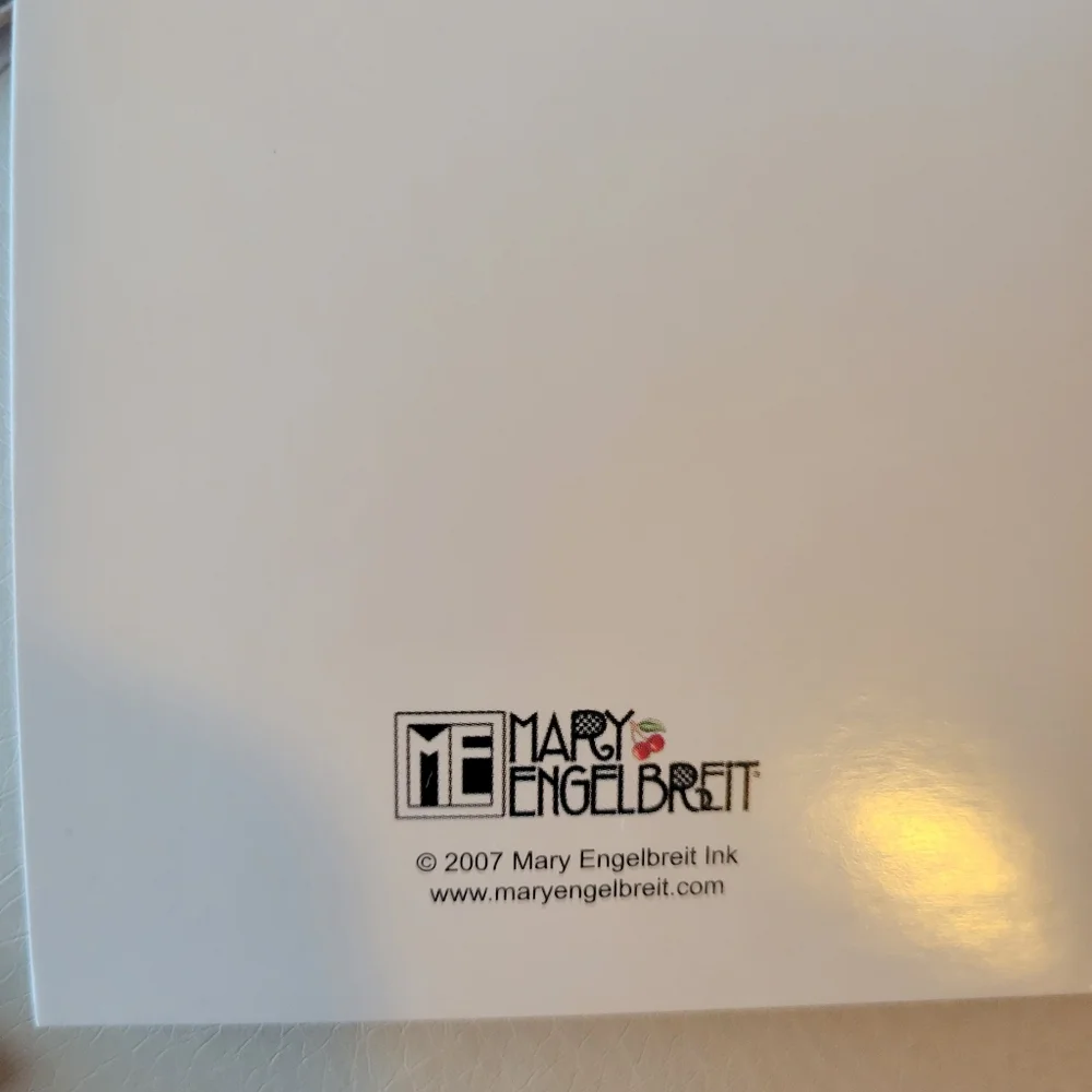Mary Engelbreit Notecards (6) ~ Cute & Whimsical ~ Peace & Abe Lincoln Quote